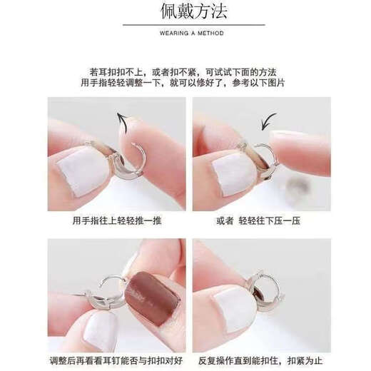 NSYCA Old Phoenix 9999 Sterling Silver Stud Earrings Moissanite Earrings Temperament Full Diamond Earrings Hypoallergenic Earrings Princess Square Earrings Same Style as Lao Fengxiang 3.58g Same Style as Lao Fengxiang The last 3 pieces have been taken off the shelves