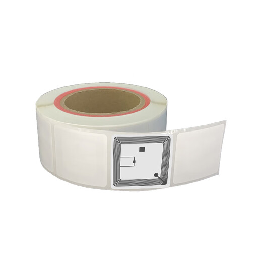 Vision NFC high-frequency library electronic tag RFID self-adhesive radio frequency anti-counterfeiting traceability tag 15693 protocol electronic tag High-frequency book tag [50*50mm] 10 photos