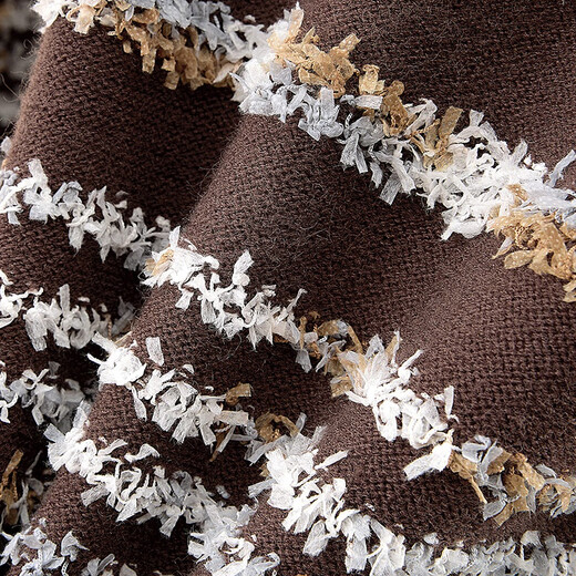 She Pool Contrast Color Striped Sweater Cardigan Women's 2025 Autumn New Style Lazy Casual Loose Round Neck Jacket