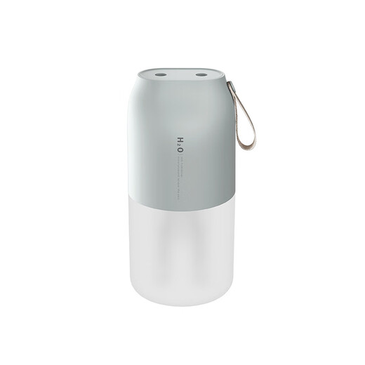 OEMG cross-border new product portable dual-spray humidifier portable desktop car USB charging large capacity air humidifier DQ116-Apricot 2000 mAh