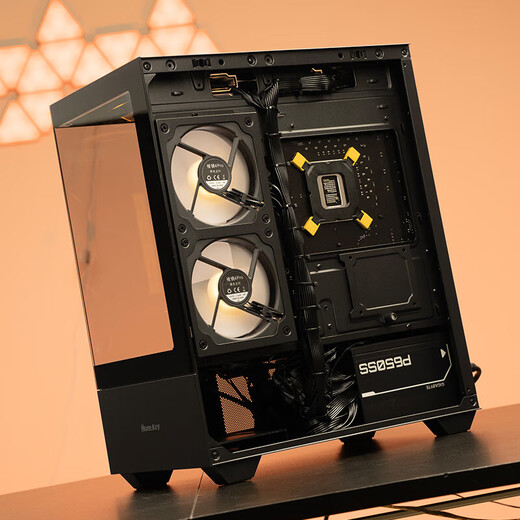 AMD Ryzen R5 9500F/7500F/9600X assembled computer RTX5070/9070GRE/RTX5060Ti/9060XT black diy game console 5 R5 9600X丨RTX5060