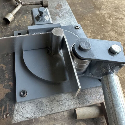MiHone (MIEHONE) small manual steel bar bending machine construction threaded steel bar bending machine hoop bending machine flat iron bending hand plate construction site effort-saving king thickened Duluo shaft center column with bearing protection sleeve