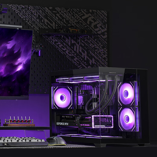 ASUS family i5 14600KF/RTX5070 graphics card high-end gaming e-sports desktop assembly computer host DIY assembly machine Ultra5 230F+RTX5060 configuration three