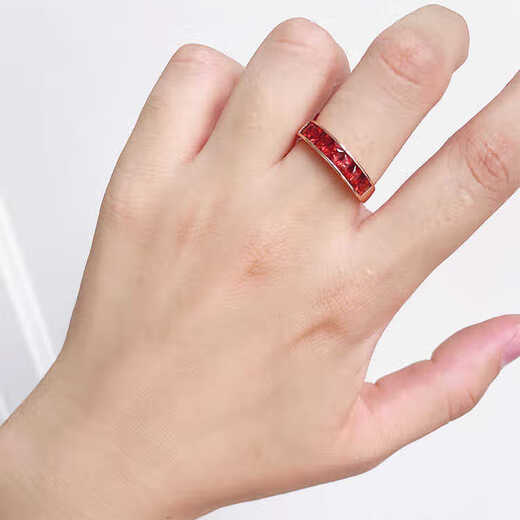 DL 1998 Fat Donglai quality tanzanite ring, Shanshan crystal l natural colored treasure s925 silver red sapphire tsavorite water JZ013 opening adjustable