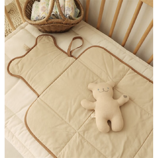 South Korea's Smiling Bear Baby Diaper Pad, Convenient and Multifunctional Waterproof and Leak-proof Diaper Bag Foldable Rabbit Convenient Diaper Pad 50x70cm