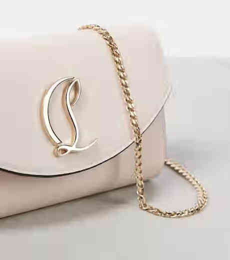 Lou Boting light luxury women's LOUBI54 chain leather clutch mulloured one size