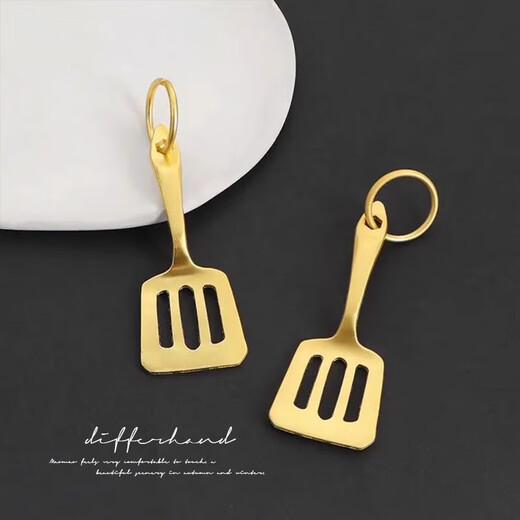Mobile phone pendant golden shovel keychain small pendant TFT peripherals one golden shovel