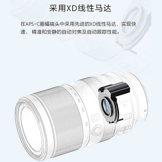 Sony (SONY) E 70-350mm F4.5-6.3 G OSS APS-C format super telephoto zoom G lens luxury package