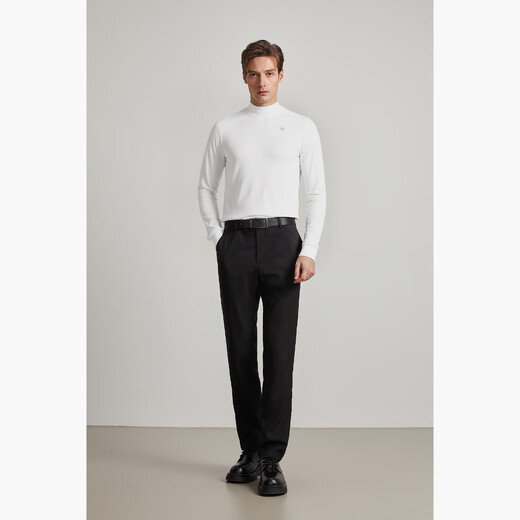 Daniel Hechter [gleiches Modell im Einkaufszentrum] Herrenrunde Hals Pull-up komfortable Langarm T-Shirt LT12013 White XL