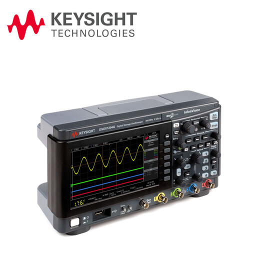 KEYSIGHT DSOX1204G desktop digital oscilloscope 200M/4 channels standard function generator/Bode plot