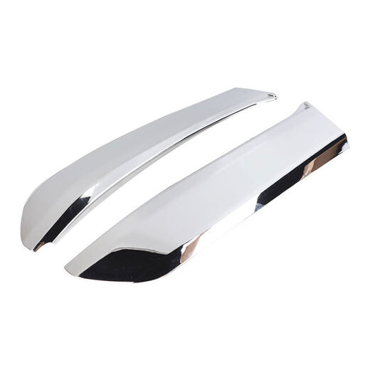 Litian is suitable for Toyota Super 4Runner modified rear tailgate glass cover decorative patch bright strip accessories on both sides of the tailgate glass cover decoration - bright color 1 pair