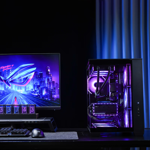 ASUS Family Bucket Ultra 7 265KF/RTX5060/32G/1T/WiF6/Water Cooling/Play Delta Game Computer Host Assembly Computer Desktop Computer Complete Machine