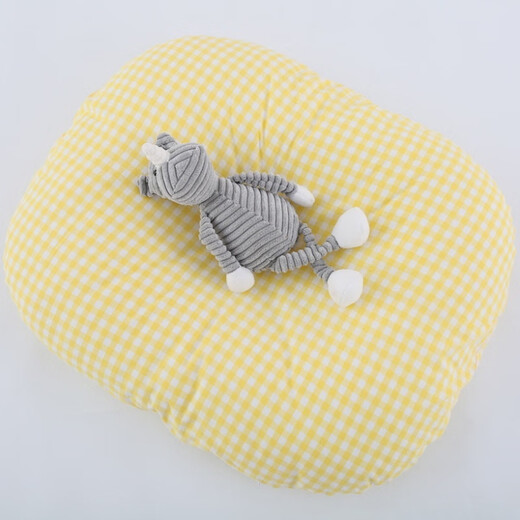 FORGET INins style newborn bionic bed uterine bed crib bed bed baby full moon lying pad baby photo yellow