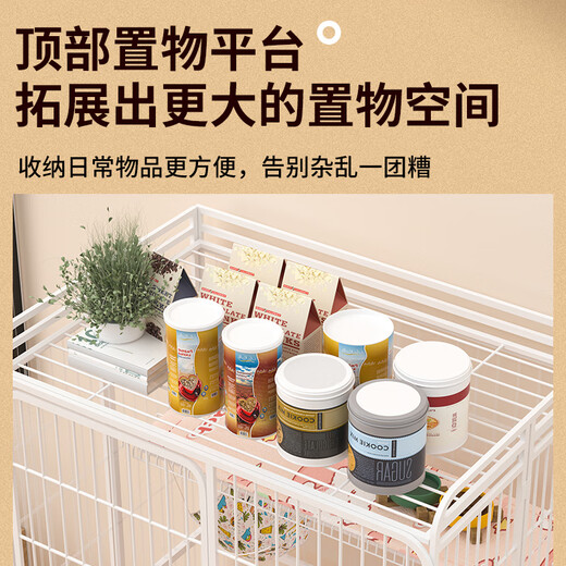 Miaoxu Cat Cage con inodoro integrado adecuado para 2 gatos grandes, jaulas de gatos, hogar interior, espacio libre súper grande, plegable, cuatro capas gratis 78*52*13799 HOGAR, ENTREGA VERTICA REGULAR Hammock + rejilla sin caja de arena para gatos