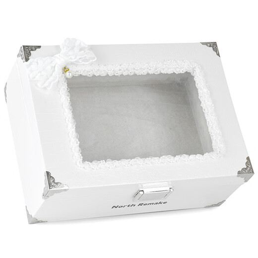 PRADA Diamond Girl Hand-painted Beads Chain Oxidized Cosmetic Bag Handbag Crossbody Bag Pink Diamond Sweetheart-White Gift Box