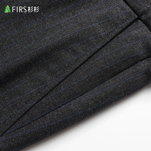 Shanshan suit men's slim professional formal suit business casual striped groom's wedding dress men's clothing