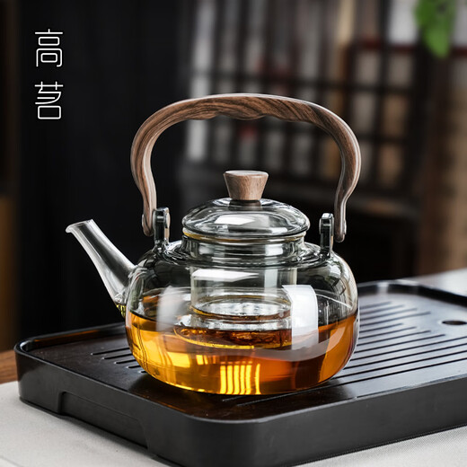 Gaoming (gaoming) 2025 new style teapot around the stove, household winter appliances, full set of electric ceramic stove, teapot set, electric stove, ink-flavored teapot + campfire stove
