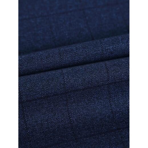 MONTAGUT Wool Jacket Men's Middle-aged and Elderly Spring and Autumn Lapel Plaid Business Casual Jacket Dad's Wear Executive Jacket Burgundy 4XL 195/108A