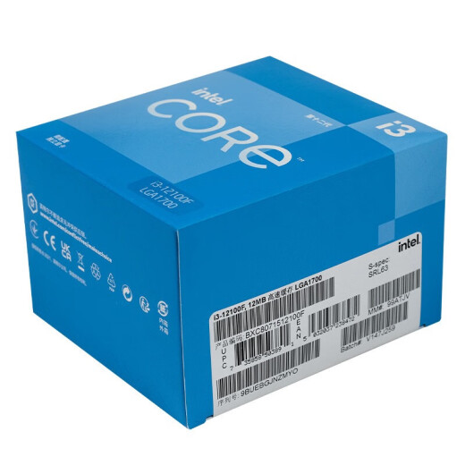 Intel CPU Processor i3 14100F 13100F 12100F Caja de chips suelta I313100 I312100 I3-12100F (Garantía conjunta original durante 3 años) LGA1700 PIN