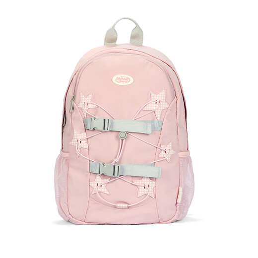 
vanwalk new Starry schoolbag girls ins junior high school students large-capacity backpack backpack travel bag backpack wish star white