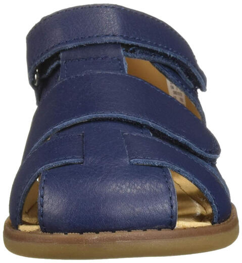 Stride riteStride Rite Unisex Kids Emerson Boys' Toe Sandals, Blue Navy 4 M US Toddler