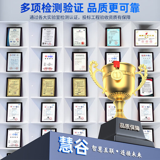 慧谷 电话光端机2路电话+1路百兆网络 PCM语音光端机 电话光纤收发器延长器 SC接口 HG-812P1E