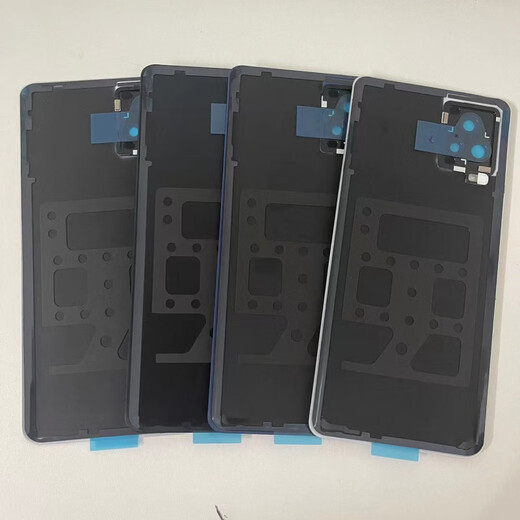 Suitable for vivo original back cover glass iqoo7 original disassembly back case battery cover back case aftermarket mobile phone back cover iqoo7 original back cover black mirror with frame