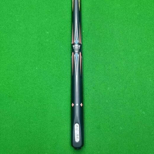 Yebao G2 with NFC can check the nfc one-to-one chip, hand-coded, transparent, Chinese-style American billiard cue, single cue + aluminum cue box + luxury accessories