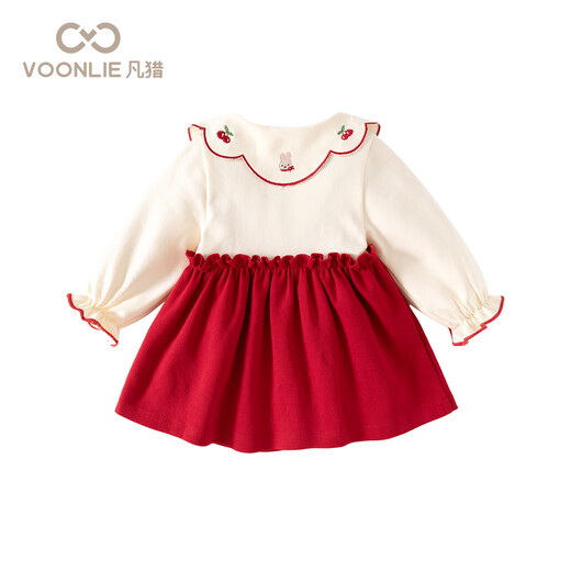 Fanlie VOONLIE girls dress spring 2026 new children's princess dress little girl fashionable baby one-year-old dress