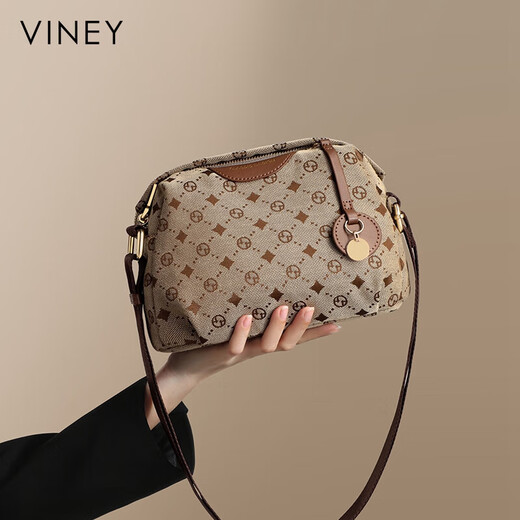 Viney bag women's bag high-end brand crossbody canvas bag light luxury shoulder bag birthday gift high-end gift for girlfriend and wife