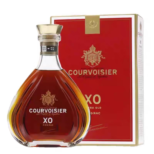 馥华诗（COURVOISIER）XO 干邑白兰地700ml 拿破仑 法国进口洋酒礼盒