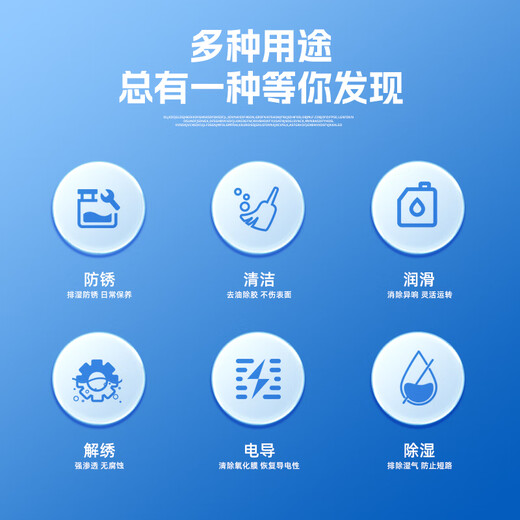 Rust remover rust wd40 anti-rust lubricant screw loosening agent metal mechanical hinge rust remover 300ML Got 2 bottles small economical bottle 40ML buy one get one free