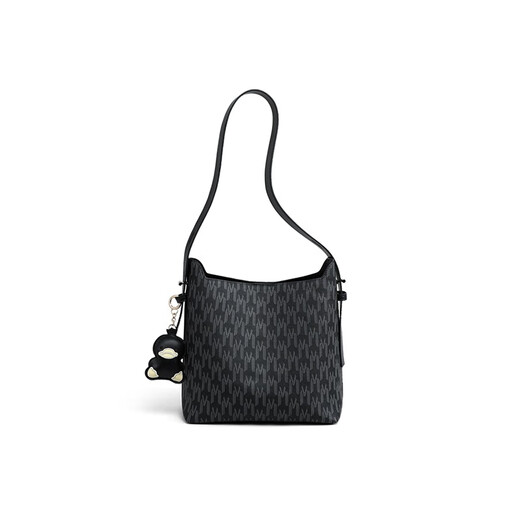 Marie Claire bag women's luxury bag 2025 new women's bucket bag armpit bag anniversary gift for wife black brand gift box
