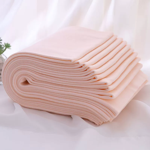 Baby pure cotton diapers, absorbent and breathable, baby changing pads, washable for all seasons, soft and comfortable newborn diapers, green, 10 pack, free diaper buckle