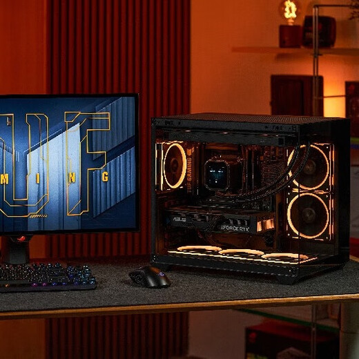 ASUS family bucket 12 periods interest-free i5 14600KF/RTX5060/RTX5060Ti host e-sports delta mobile desktop assembly computer DIY host assembly machine with three 12600KF丨RTX5060丨12 periods interest-free