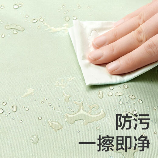 Diaper table, baby table, multifunctional diaper changing, touching, bathing, portable foldable crib, 1 piece, equipped with 2 mesh pockets + 1 small water basin, 1 winter green