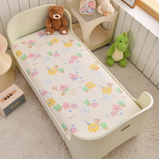 Removable and washable 100% cotton kindergarten children's thickened mattress baby nap crib tatami mat quilt mattress mattress Xinghai baby-removable model 100% cotton filling width 60x length 120 recommended size for kindergarten