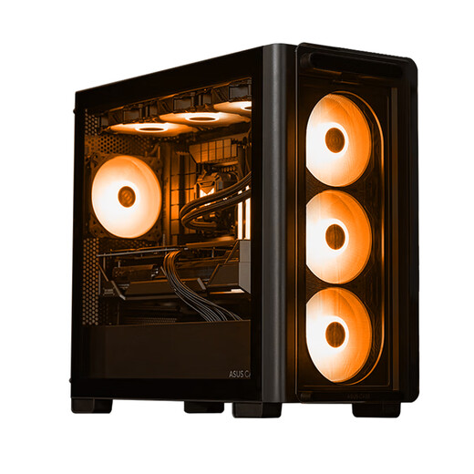 AMD Ryzen R7 9700X/RTX5070TI/9070XT high-end e-sports game console AI-generated 3D modeling complete machine FPS high-brush DIY desktop assembly computer configuration 13 9700X/RX 9070 GRE
