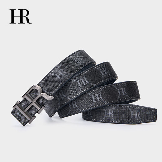 HR Helena Official Women's Belt Cowhide Automatic Buckle Belt Gift Box Casual Genuine Leather Women's Belt for Gifts Image Model Counter Gift Box SF Air 95cm