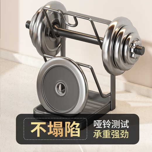 Juyi countertop pot lid rack kitchen pot lid placement rack high-quality carbon steel household spatula rack multi-functional cutting board storage rack double-layer gun gray with drain tray | high-quality carbon steel