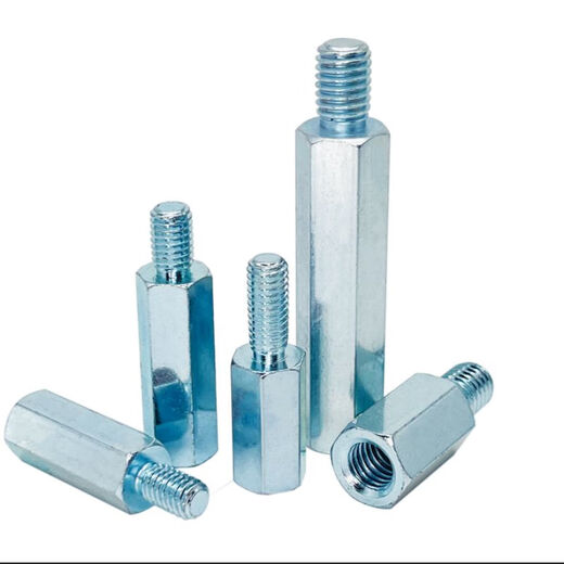 Yusenyi Hexagonal Stud Inner et dents externes M3M4M5M6M8 GALVANISÉ COLLE DE VIS ÉTENDUE COLONNE COLUMNE CONNEXION CONNECTION M5 * 15850 H7 GALVANISE