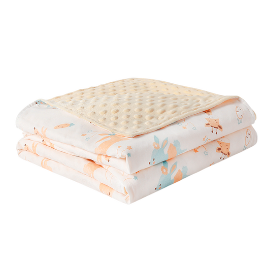 90% new Goodbaby (gb) infant beanie blanket baby blanket baby thin quilt beanie quilt summer blanket children's thin quilt comfort blanket (style shipped randomly)