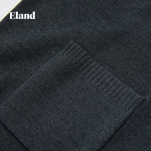ELAND sheep wool sweater women's cardigan single-breasted jacket 2025 winter new style Gray (15) Gray S /160