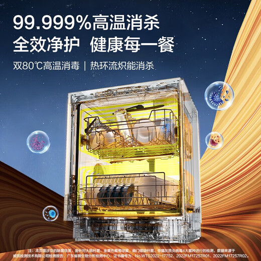 Haier 15 sets of built-in household dishwashers W20 Crystal Series first-class water efficiency, intelligent door opening, quick drying, fully automatic large capacity, nearby delivery, zoned fine washing + new first-class water efficiency, cost-effective model