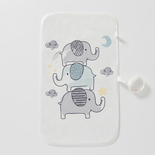 OTHER/Other baby changing pads, newborn baby diaper changing pads, washable, waterproof, compact, portable, special for out-going toddlers, Rainbow 60x35cm