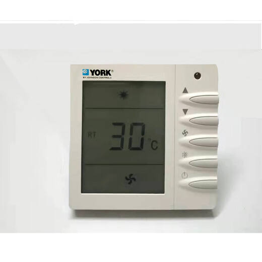 YORK York water machine central air conditioning thermostat LCD wire-controlled three-speed switch fan coil control panel TMS2000DB cooling and heating type