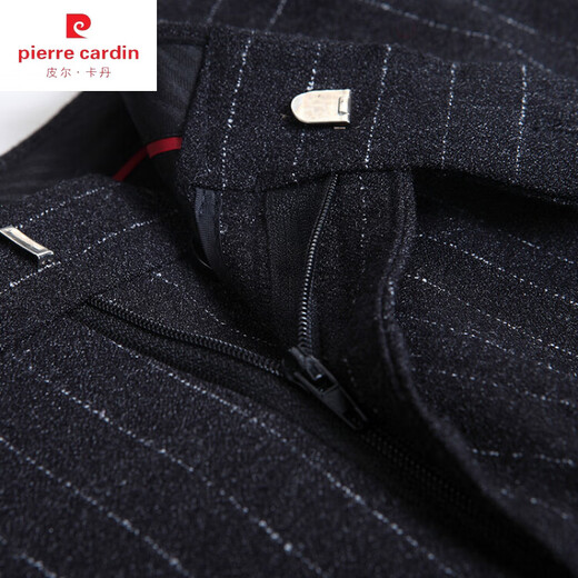 Pierre Cardin Suit Men's Business Men's Wedding Groom Groomsmen Dress Suit Suit Casual Suit Suit Dark Gray M 170