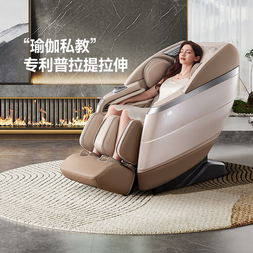 CHEERS full body kneading home massage chair space capsule, government subsidized patented black technology, birthday gift for parents, massage sofa chair M1088, knight gray, ready for sale
