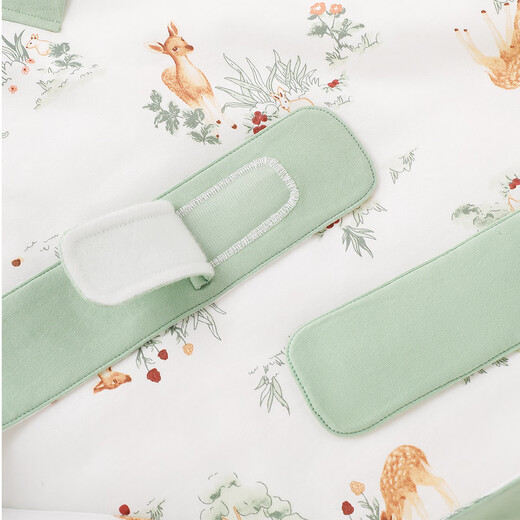 YEEHOO baby blanket autumn and winter thick quilted blanket single newborn baby delivery room swaddling towel Chunxun Shanye*90*90cm