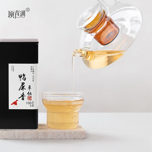顶青湖鸭屎香 古树老枞高山凤凰单丛茶 乌岽单枞碳焙头春潮州乌龙茶100g